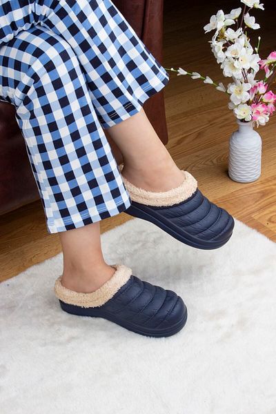 Akınal Bella Γυναικείες Παντόφλες Navy Blue E188.z.000