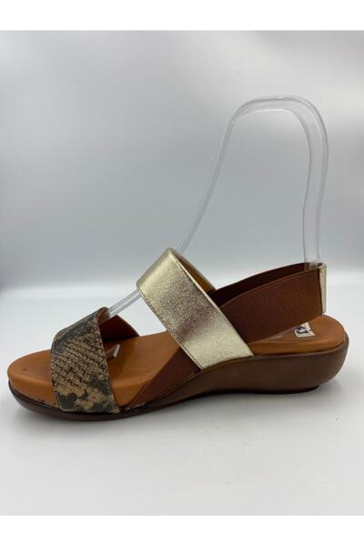 Zeyn 326 Women's Tan Leather Sandals