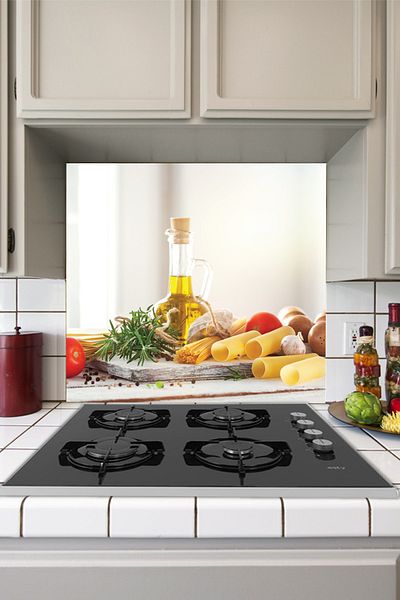 Tilki Dünyası Cooking Begins Behind the Kitchen Stove Sticker