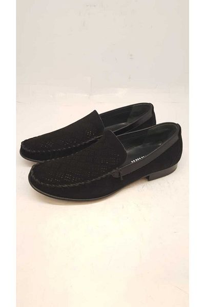 Baldinini Men's Black Nubuck Shoes