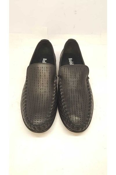 Baldinini Men's Black Leather Shoes