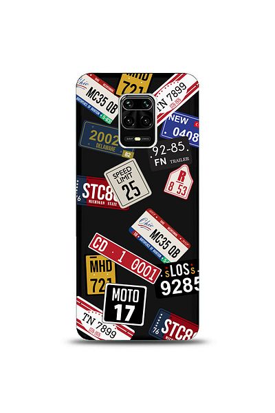 shoptocase حافظة هاتف منقوشة متوافقة مع Xiaomi Redmi Note 9s/pro