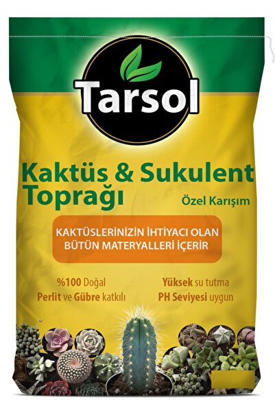 TARSOL TARIM Özel Formül Tarsol Kaktüs ve Sukulent Toprağı 5 lt
