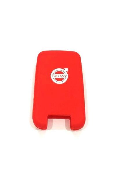 OLED GARAJ Breloc din silicon compatibil cu Volvo, roșu