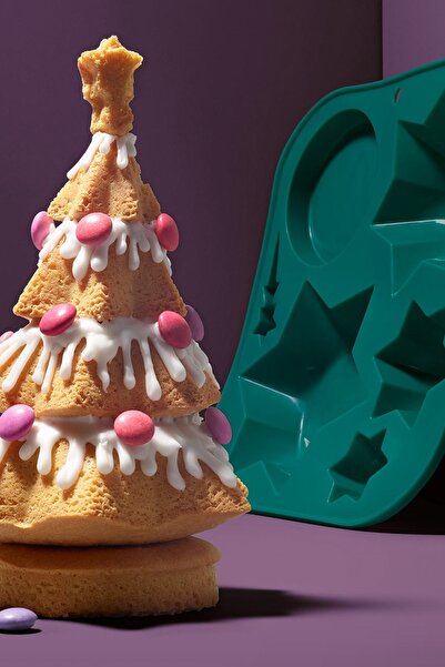 Tchibo Silikon Pişirme Kalıbı ,Noel Ağacı 108341