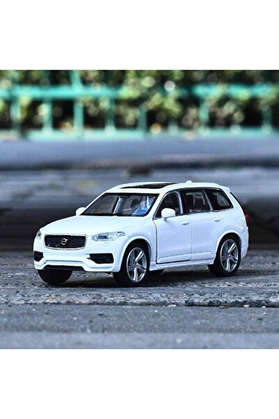 Welly Metal Welly Volvo Xc90 1/36 Ölçek Çek Bırak Metal Model Oyuncak Araba B...