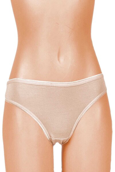 bejamonti Chiloți antiderapante, din viscoză, bej, 3 bucăți