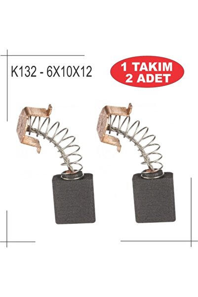 MazZ Gri Avuç Taşlama Kömürü Karbon Fırça 6x10x12