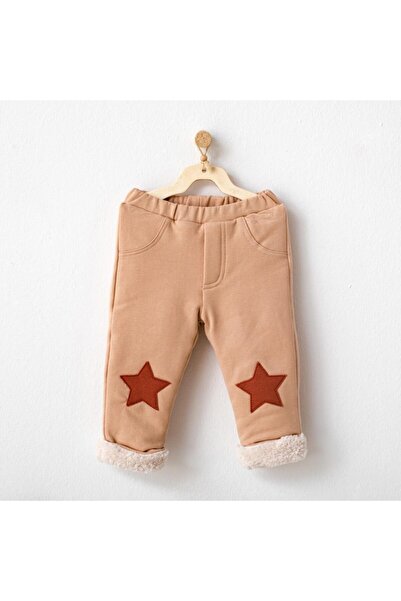 andywawa Kız Bebek  Bej  Ac21095 Bear Camp Pantolonu Beige