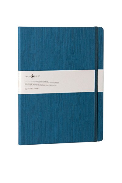 Fabio Ricci Lepidus 19x25cm Çizgisiz Havacı Mavisi Defter