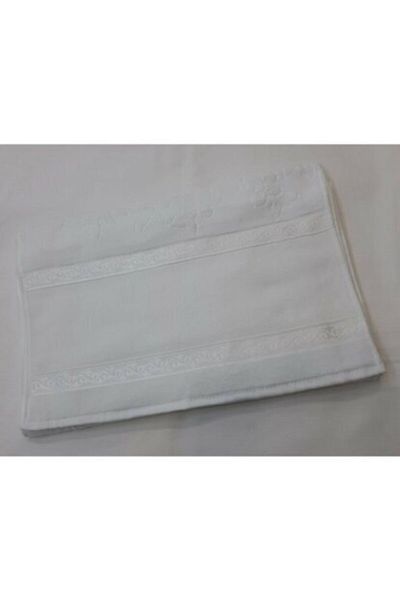 Nurpak Πετσέτα κουζίνας Etamin Velvet Painting Λευκή Χωρίς Κρόσσια 30x50