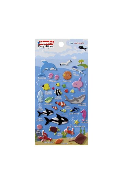 Bigpoint Sticker Sea Animals