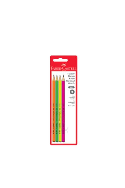 Faber Castell Faber-castell 4-Piece Candy Pencil