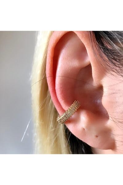 mira jewel Women's Gold Color Cartilage Earrings
