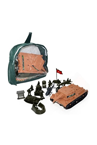 CAN OYUNCAK Çantalı Asker Set Jl886
