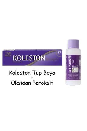 koleston tup boya 50 ml 2 0 siyah 20 vol oksidan peroksit fiyati yorumlari trendyol