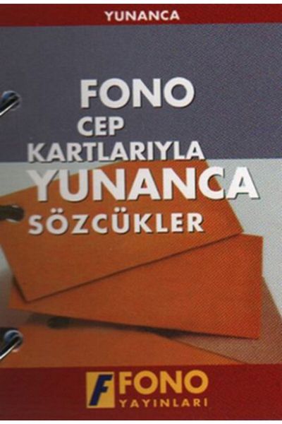 Fono Yayınları Greek Words with Pocket Cards