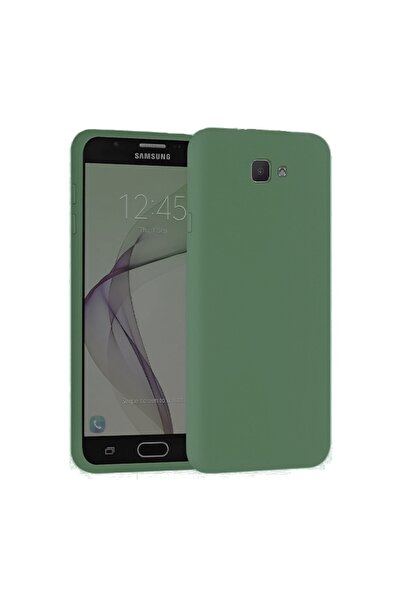 Molly Galaxy J7 Prime Uyumlu Uzay Yeşili Liquid Pastel Kılıf