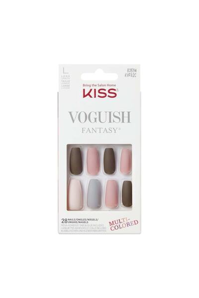 Kiss Yapıştırıcılı Takma Tırnak Seti Tırnak  + Ekxtra Uzun Çift Taraflı Bant ...