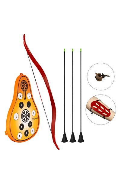 NAVEK Okçuluk Mini Hilal Puta Set Kırmızı