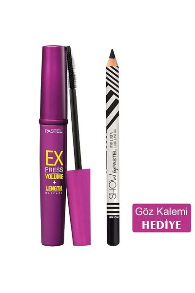 Pastel Express Volume+lenght Mascara Pen Set