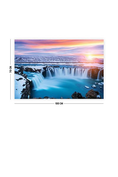 Vagonik Covor Husa Perete Peisaj Cascada 70 X 100 Cm
