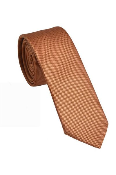 Brianze Tan Tie Handkerchief Collar Flower Set