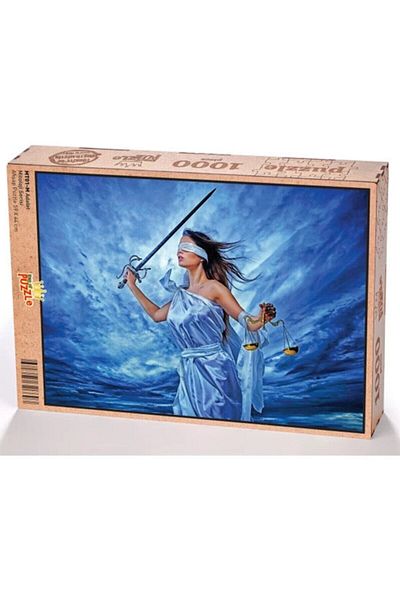 King Of Puzzle Justice Wooden Puzzle 1000 Pieces