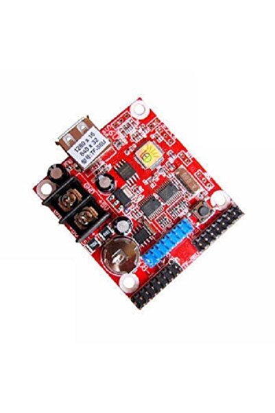 YAKOLED Tf-s6u 2'li Led Tabela Kontrol Kartı Kayan Yazı Kartı