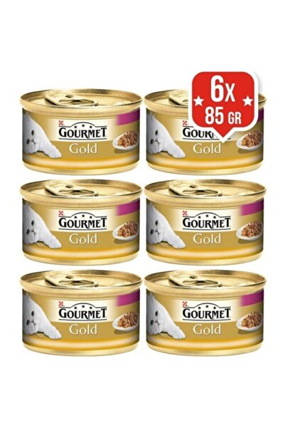 Gourmet 6al 5öde Sığır Etli Kedi Konservesi