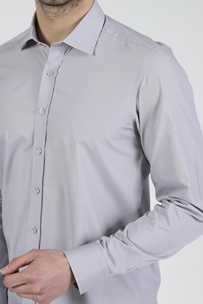 Daniel Bessi Slim Fit Uzun Kollu Erkek Gömlek 360-db02