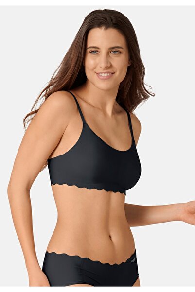 SLOGGI Bra, Zero Feel Wavy, black, XS