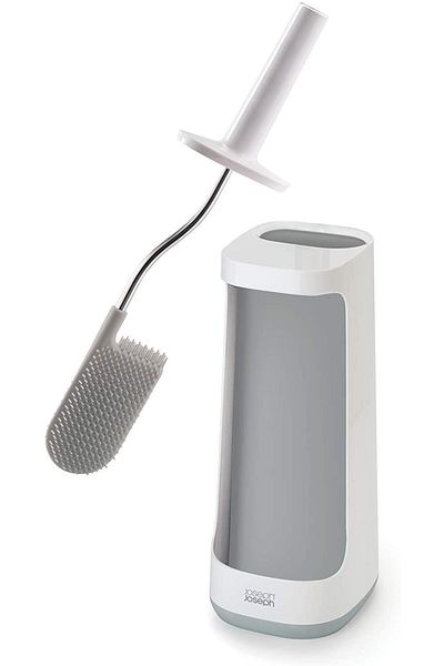 Joseph Joseph Flex™ Plus White/Grey Smart Toilet Brush