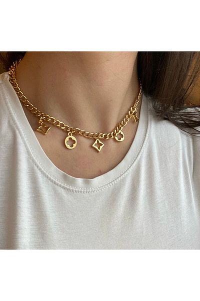 fullcontrol Women's Louis Charm Necklace