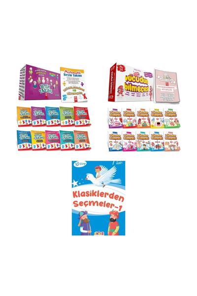 Model Eğitim Yayınları En Güzel 2.ve 3.sınıf Hikayeler Beyin Takımı + Vücudun Bilmecesi Ve Klasiklerden Seçmeler