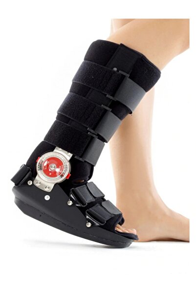 Armoline Rom Walker Açı Derece Ayarlı Yürüme Botu Ayak Bileği Aşil Botu Small (34-38 Numara)