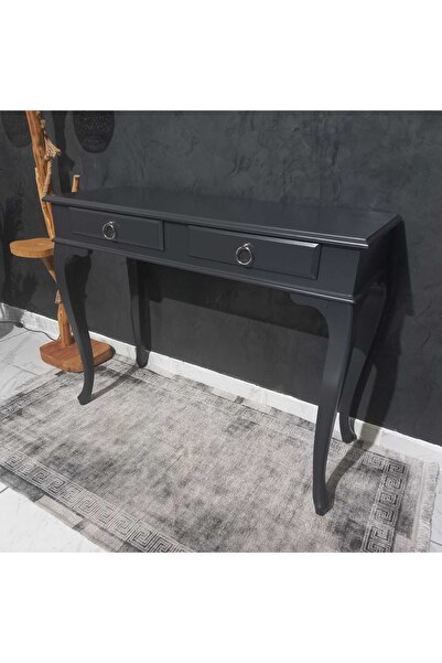 ROYS AHŞAP Ahşap 100 Cm Çekmeceli Antrasit Dresuar