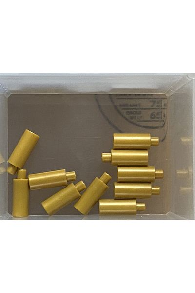 LEGO Original Accessory Moc Custom Minifigure Minifigure Utensil Candle Candle Gold 2 Pieces to Send