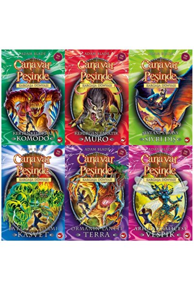Beyaz Balina Yayınları Canavar Peşinde 31-32-33-34-35-36. Kitaplar 6'lı Set