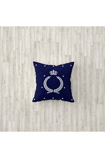 Talia Home Husă de pernă de 3 bucăți pentru cameră pentru copii și bebeluși, albastru bleumarin Tlakr-143