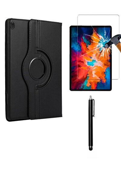 piblue Lenovo Tab M10 Tb-x505f Za4g0072tr Uyumlu 360° Dönerli Tablet Kılıfı 3...