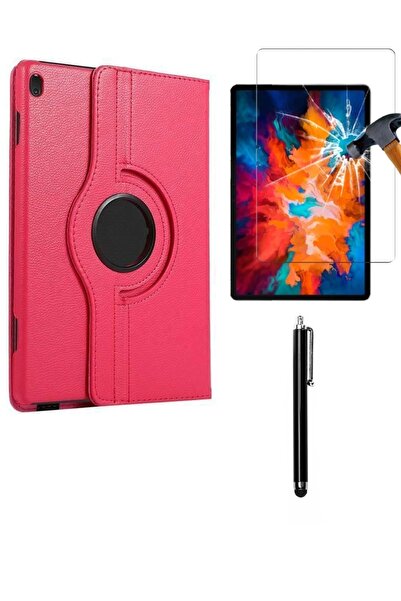 piblue Lenovo Tab M10 Tb-x505f Za4g0072tr Uyumlu 360° Dönerli Tablet Kılıfı 3...