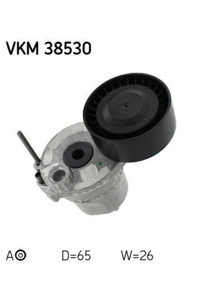 SKF Kayıs Gergı Rulmanı Kutuklu W204 12-14 W205 14- W2 Vkm 38530