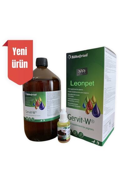 bayraktarpet Kafes Kuşları Için, Röhnfried Gervit-w Multivitamin 20 Ml - Efsane Kuş Vitamini