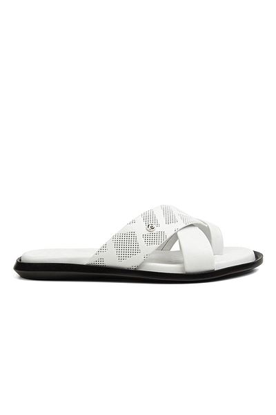 Pierre Cardin ® |   PC-7120 - 2162 Λευκό - Ανδρικές Παντόφλες