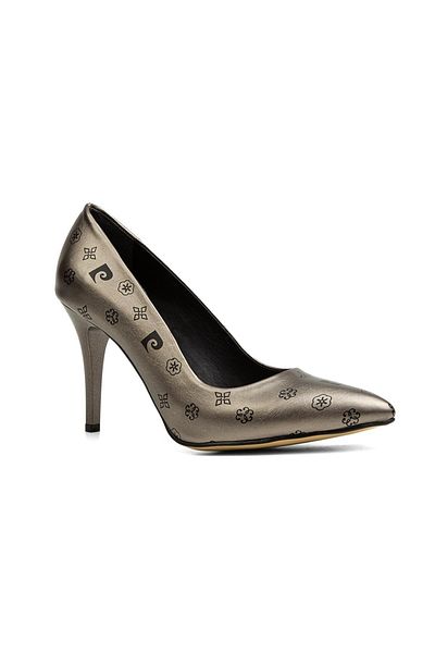 Pierre Cardin ® |   PC-52211-3955 Πλατινένιο σχέδιο - Γυναικεία παπούτσια με τακούνι