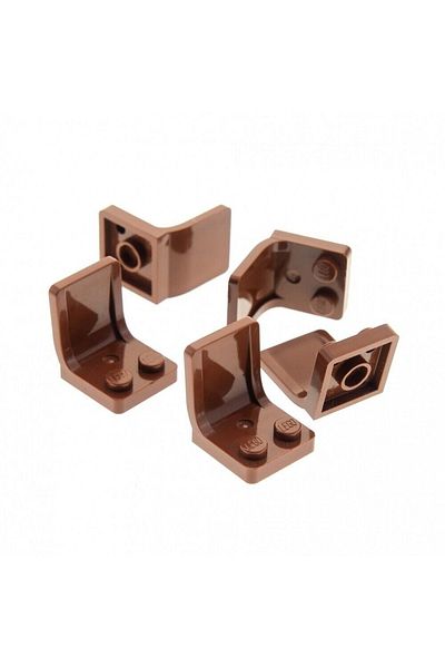 LEGO Minifigure Moc Custom - Brown 2 Pieces Seat Accessory