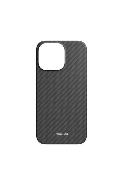 Momax Apple Iphone 14 Pro Max Uyumlu Carbon Karbonfiber Pp Kılıf – Siyah