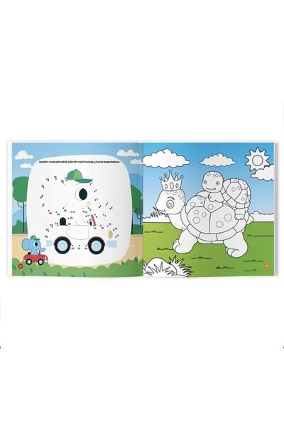 yükselen zeka Adım Adım Boya Kitabım (12’Lİ BOYA KALEMİ VE KALEMTIRAŞ HEDİYELİ)