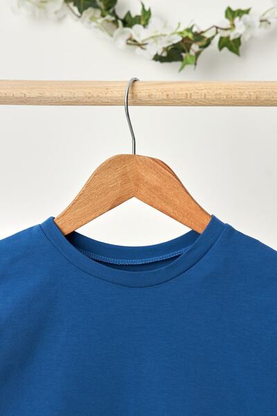 Babygiz Tricou pentru fetiță, cu mânecă scurtă, cu gât turnu, anti-transpirație, moale, confortabil, 100% bumbac, pieptănat